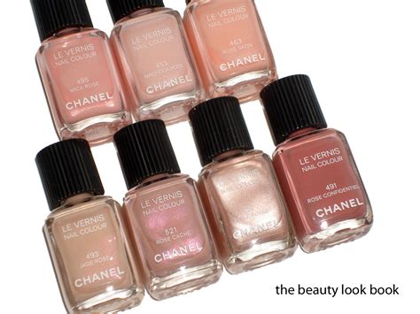 chanel le vernis nail colour 521|Chanel nail color chart.